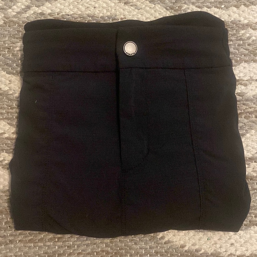 Athleta black skort size 10
